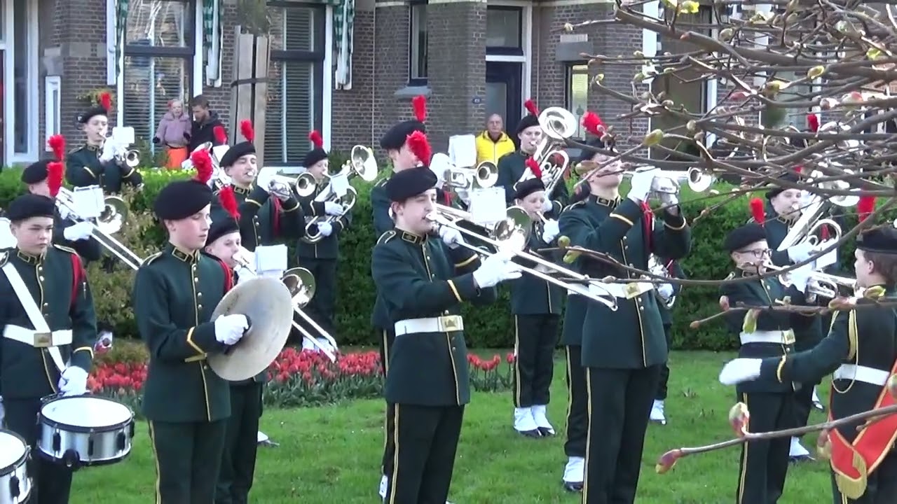 Aubade Koningsdag 2023 Katwijk aan Zee DVS en Junioren DVS