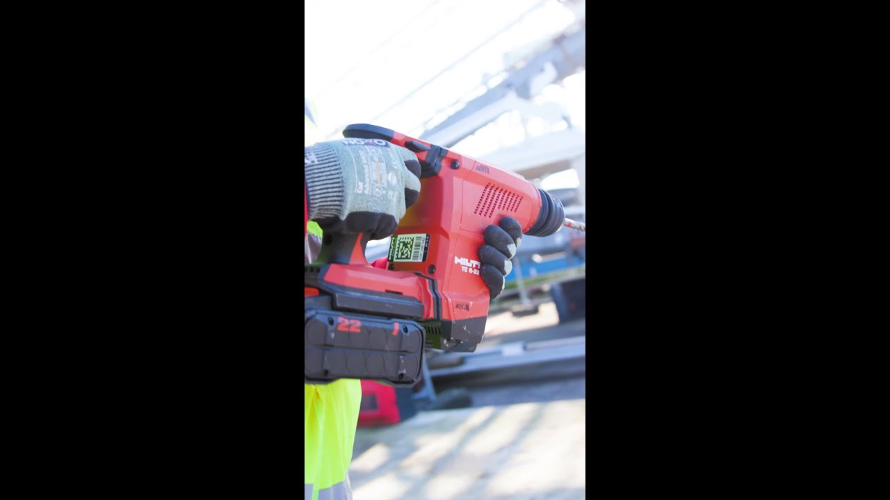 #shorts #Hilti TE 6-22 Cordless Rotary Hammer