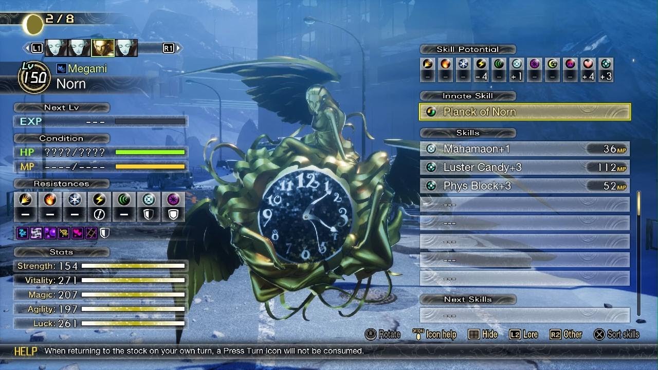 SMT V: Vengeance; Norn quest fight