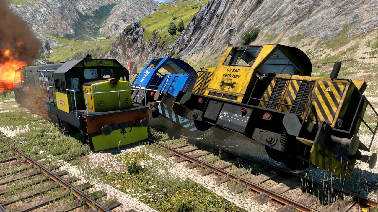 When Trains gone Mad - Crash Compilation - Derail Valley | Part 31