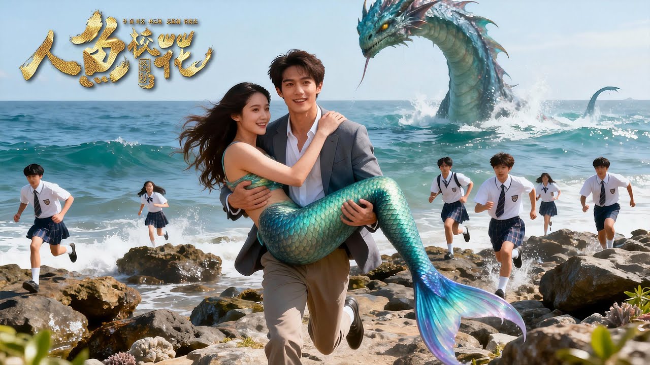 人鱼校花 She's From Another Planet | 奇幻爱情电影 Campus Romance Movie, Full Movie HD