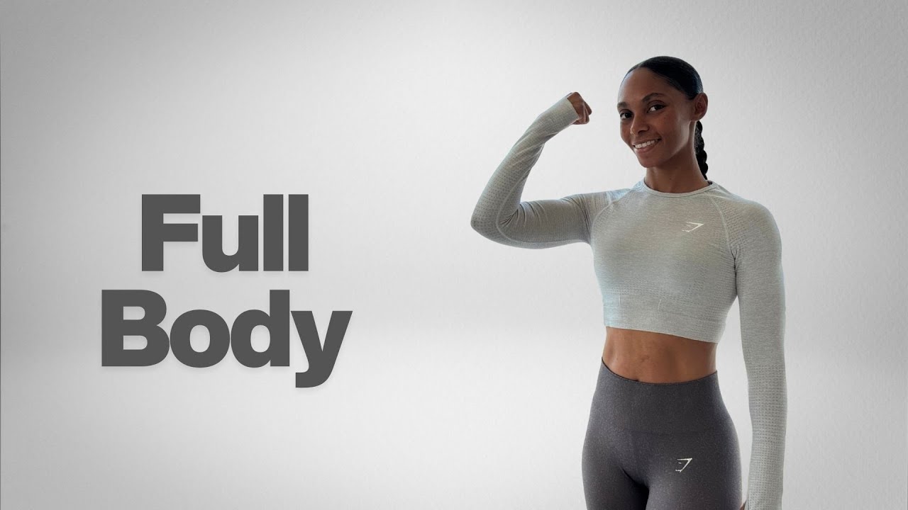 20 minute Full Body Strength & Tone Dumbbell Workout you can do Daily!