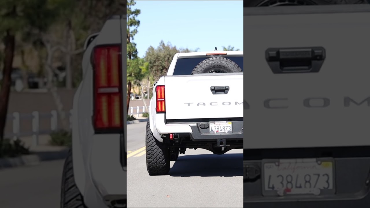 Carven Exhaust 2024-2025 Toyota Tacoma Dump Exit Exhaust Sound #exhaust #carven #tacoma #toyota