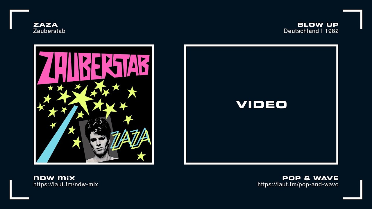 NDW: ZaZa - Zauberstab (Offizielles Video) (1982 / HQ)