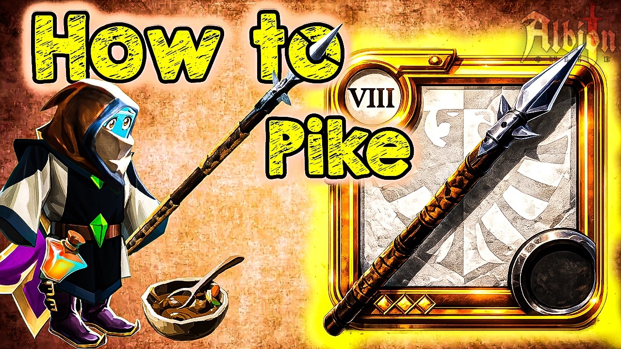 Лучший билд на Pike | Гайд для новичков Albion Online 2026