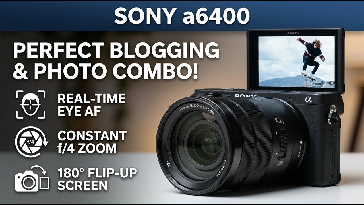 Sony Alpha ILCE-6400 Camera With 18-105mm Zoom Lens Full In-Depth Review | Review in Hindi |