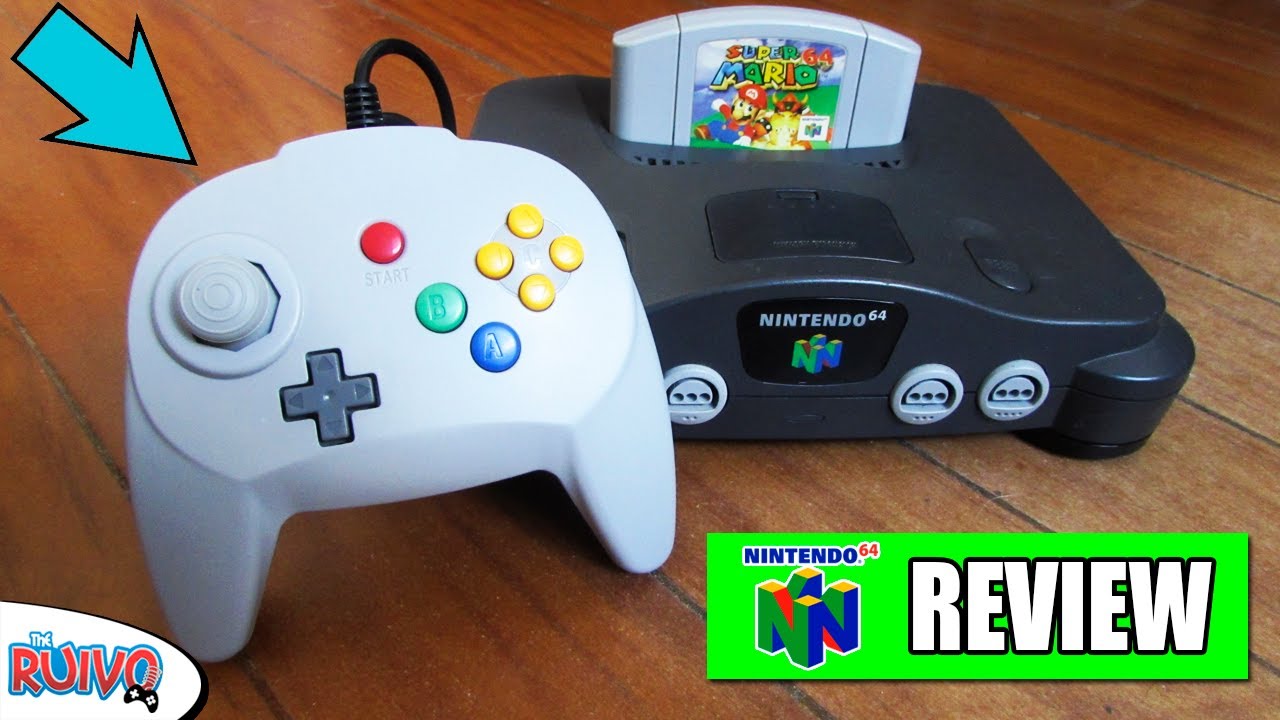 Novo Controle para o Nintendo 64 estilo N64 Hori Mini e Brawler 64
