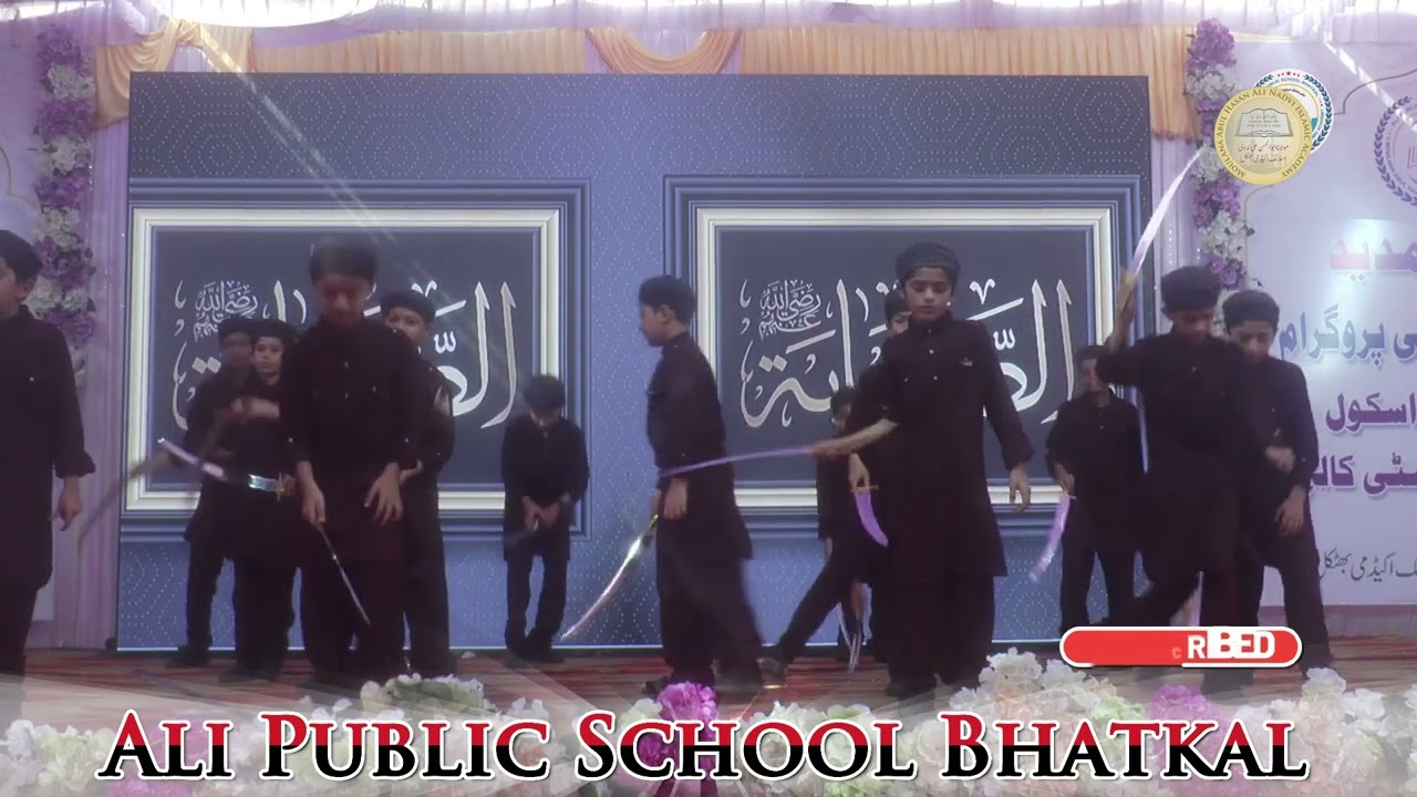 Hum Ashab Ke Khadim | Action Performance by Grade 5 Boys | Ali Public School Bhatkal