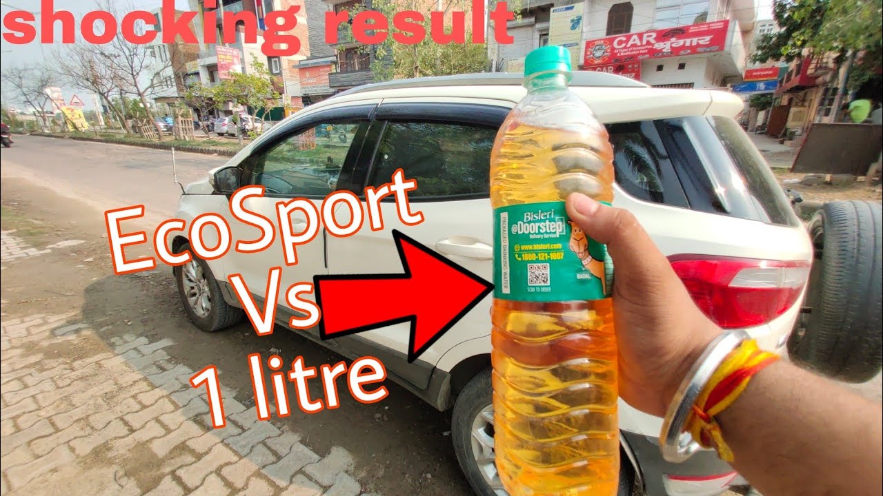 EcoSport  Vs 1 Litre Petrol | Asli Mileage Tested  Ecoboots Engine🤬