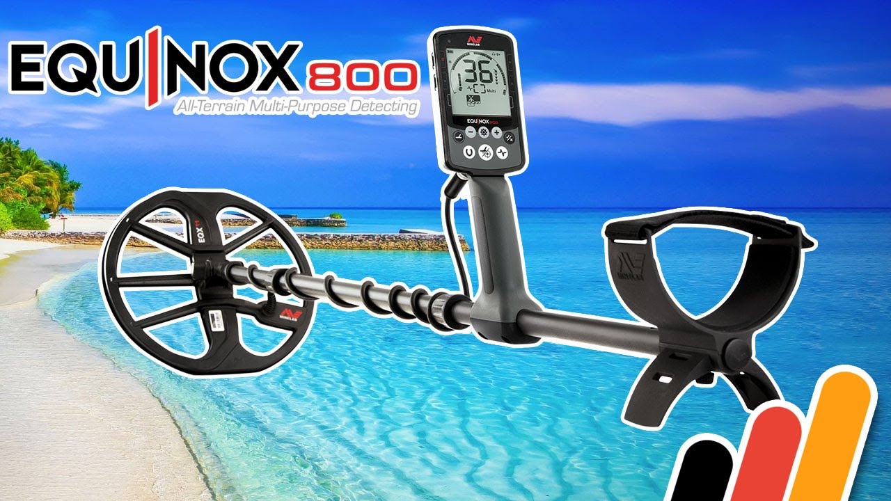 Présentation et tests de l'Equinox 800 de chez Minelab