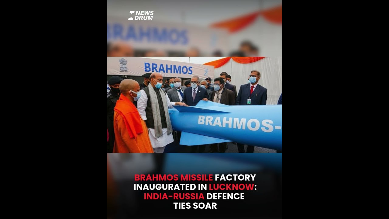 India Inaugurates BrahMos Missile Manufacturing Facility in Lucknow  #BrahMos #IndiaDefence