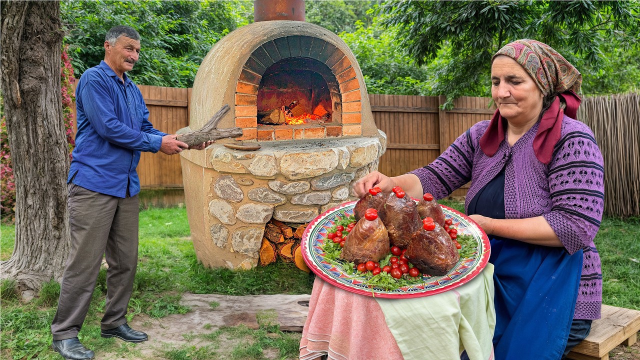 Cooking Unique Azerbaijani Delicacy - Beef Heart! Our Secret Traditional Recipe