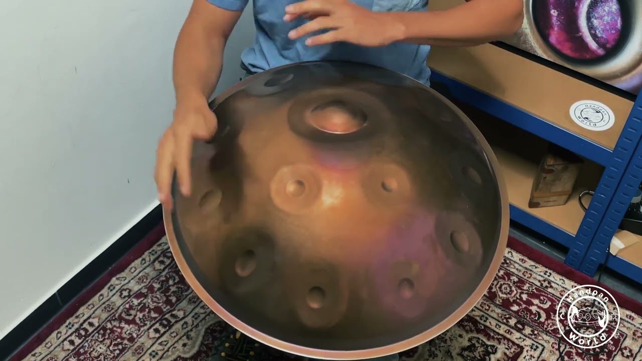 Nala Handpan | G Romanian Hijaz (C Harmonic Minor) 18 | Ember Steel | 440Hz
