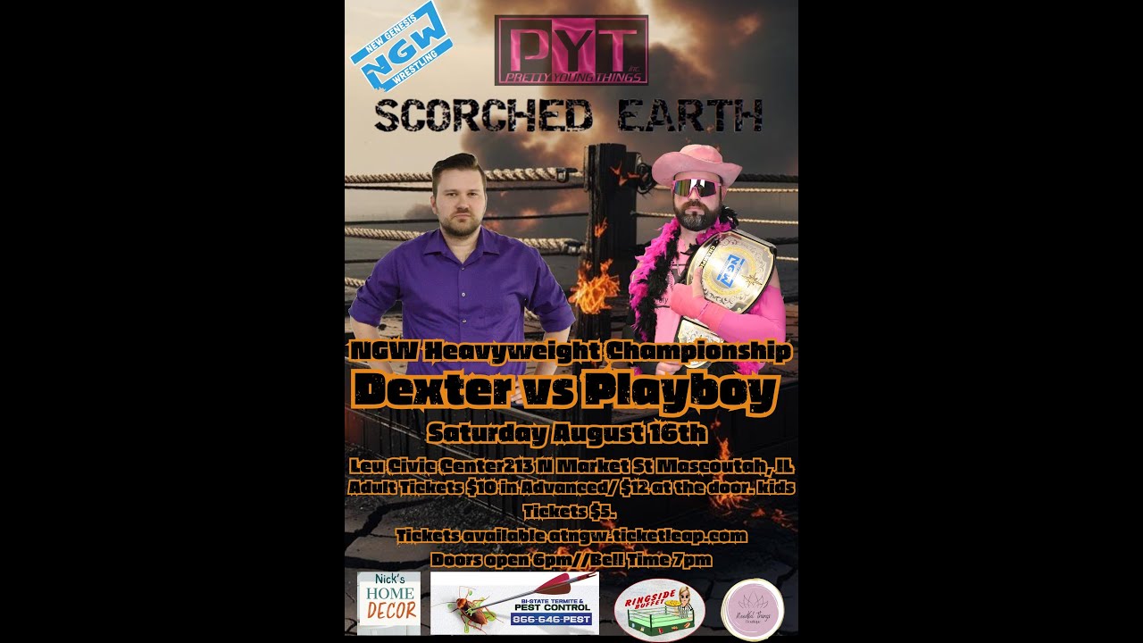 FULL MATCH: Dexter Roswell vs Playboy Double H NGW Heavyweight Championship