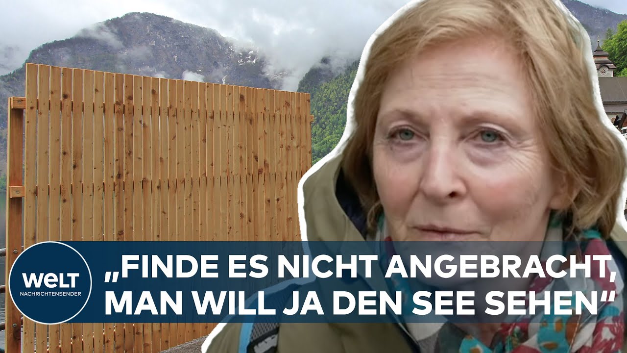 HALLSTATT GEGEN TOURISTEN: Aussicht ade - &Ouml;sterreichisches Dorf errichtet Anti-Selfie-Blockade