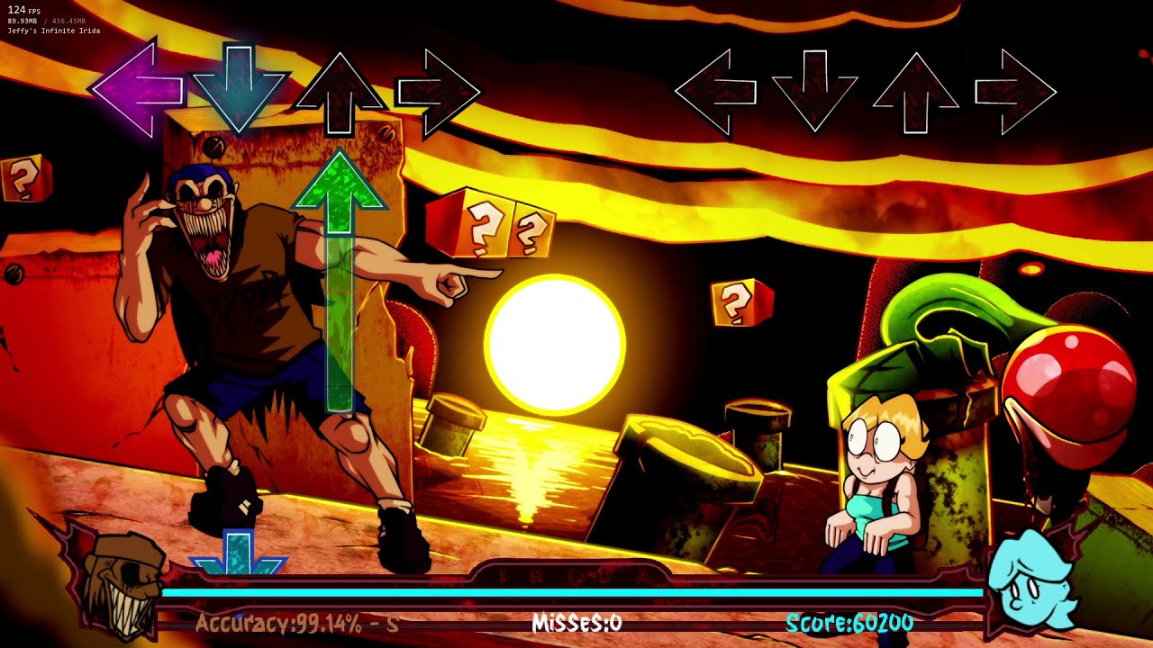 EXEcretion V3 Old Gameplay - Jeffy's Infinite Irida