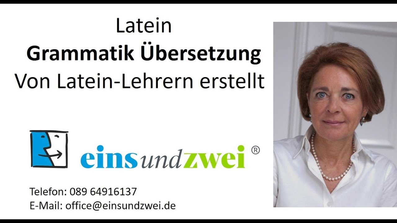 Latein Lernmaterial Grammatik und Übersetzung. Mit Stoffzusammenfassung!