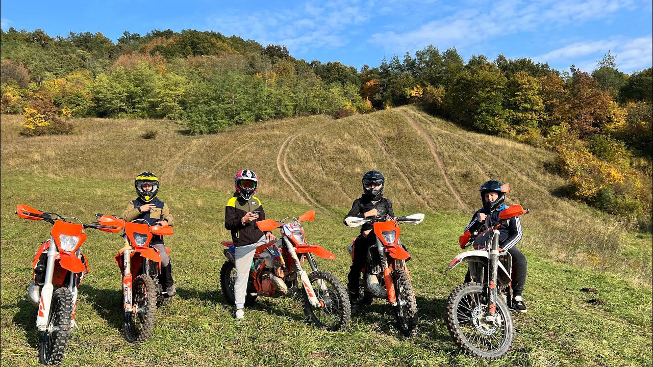 Noul Enduro al lui Alex e RACHETA|KTM EXC 150 2023|+Urcari prin padure