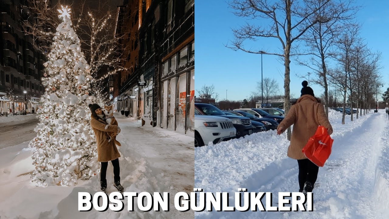 BOSTON GÜNLÜKLERİ  | evi taşıyoruz, kar firtınası ve iş günleri