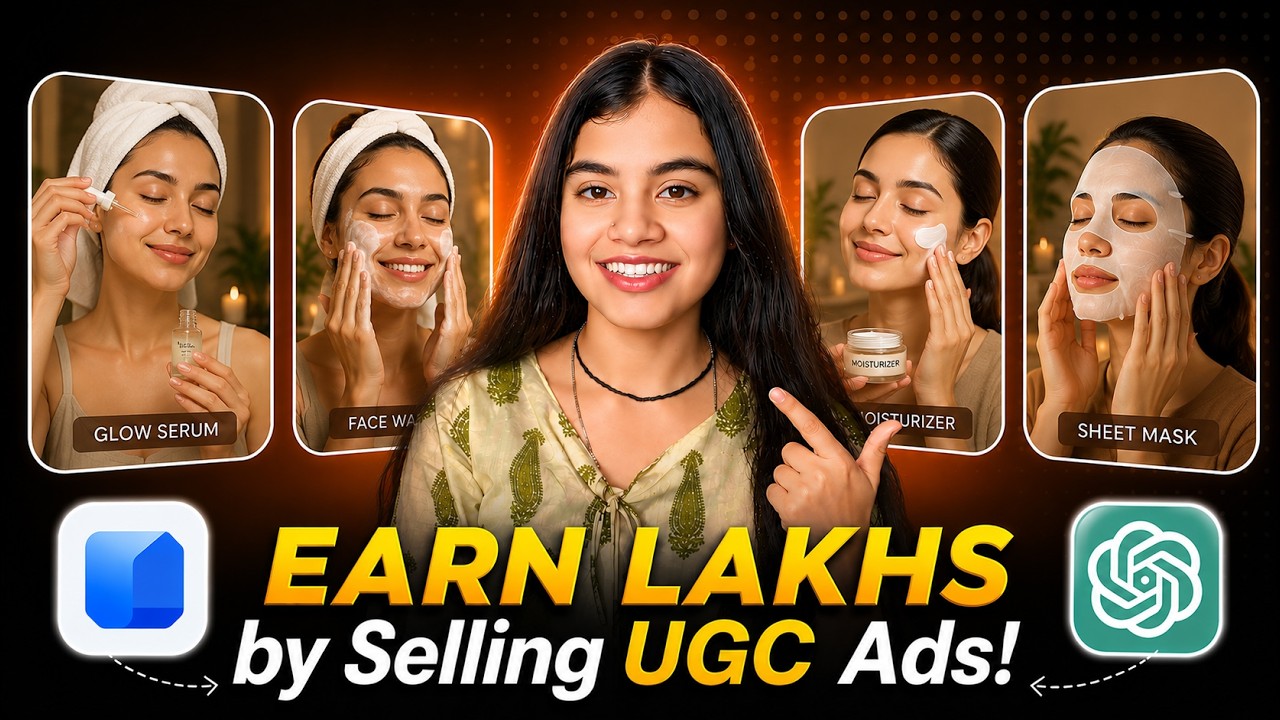 How to Earn ₹50,000/Month Selling UGC Ads (Beginner Guide 2026)
