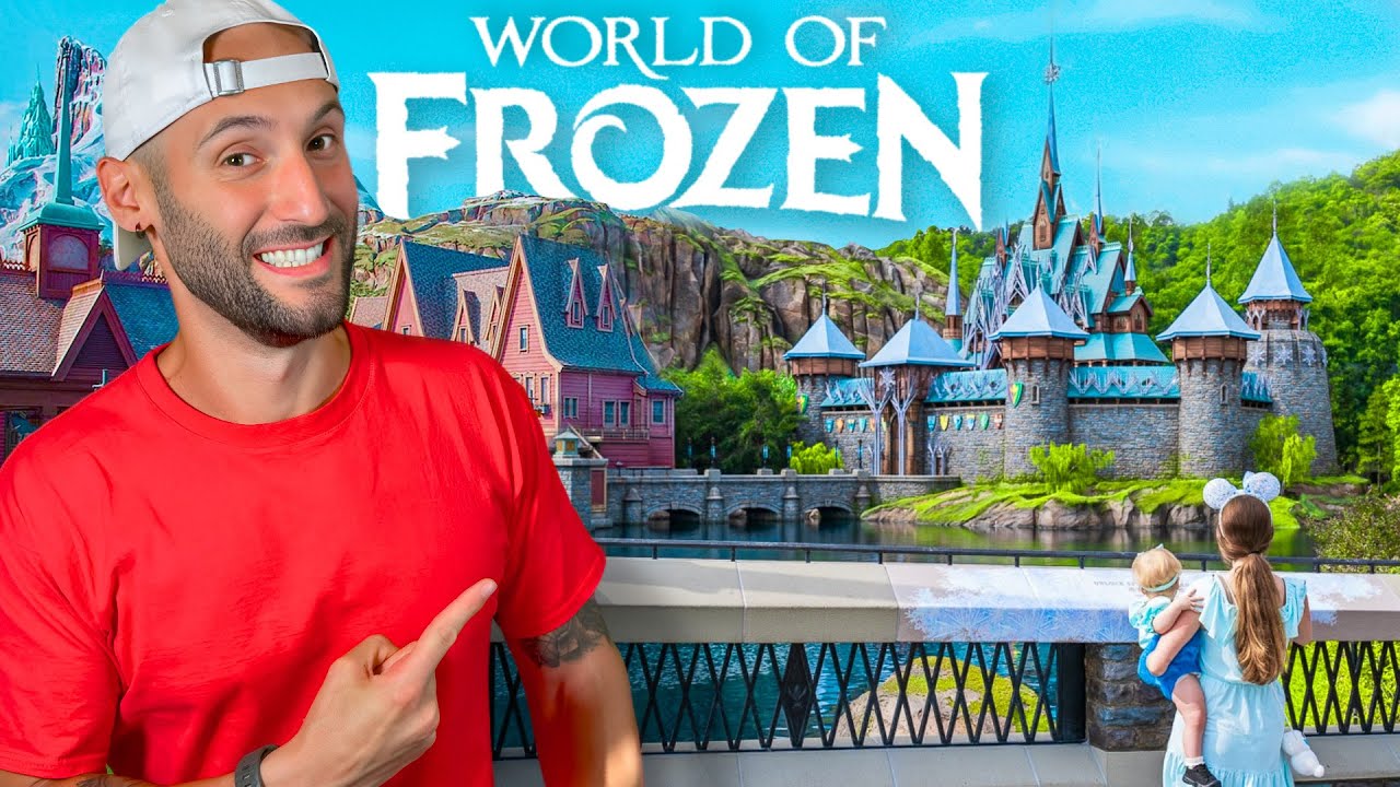 Ecco COME SARÀ L'AREA di FROZEN a DISNEYLAND PARIS - World of Frozen Tour Completo