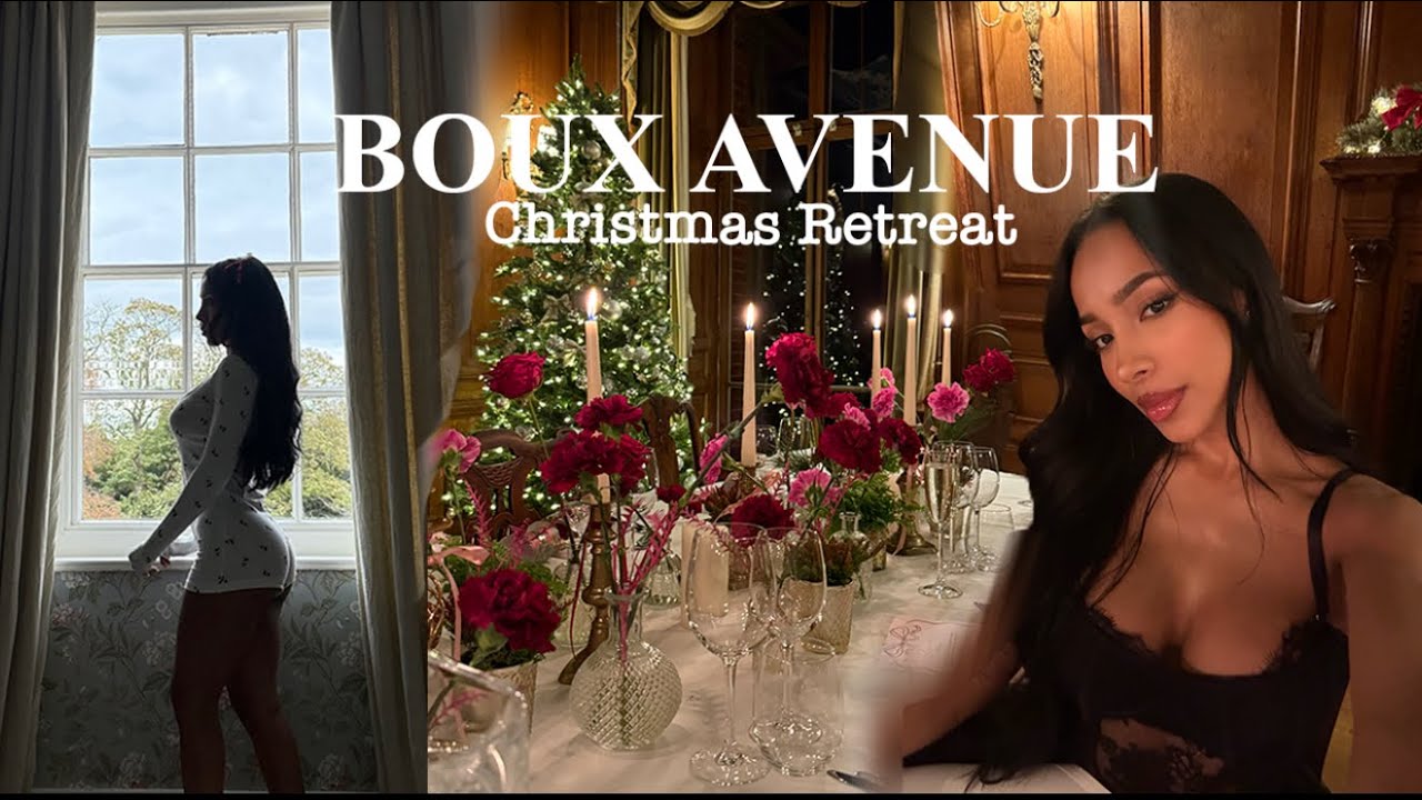 Идеальное рождественское убежище от Boux Avenue! Примерка пижамы + рождественское волшебство!