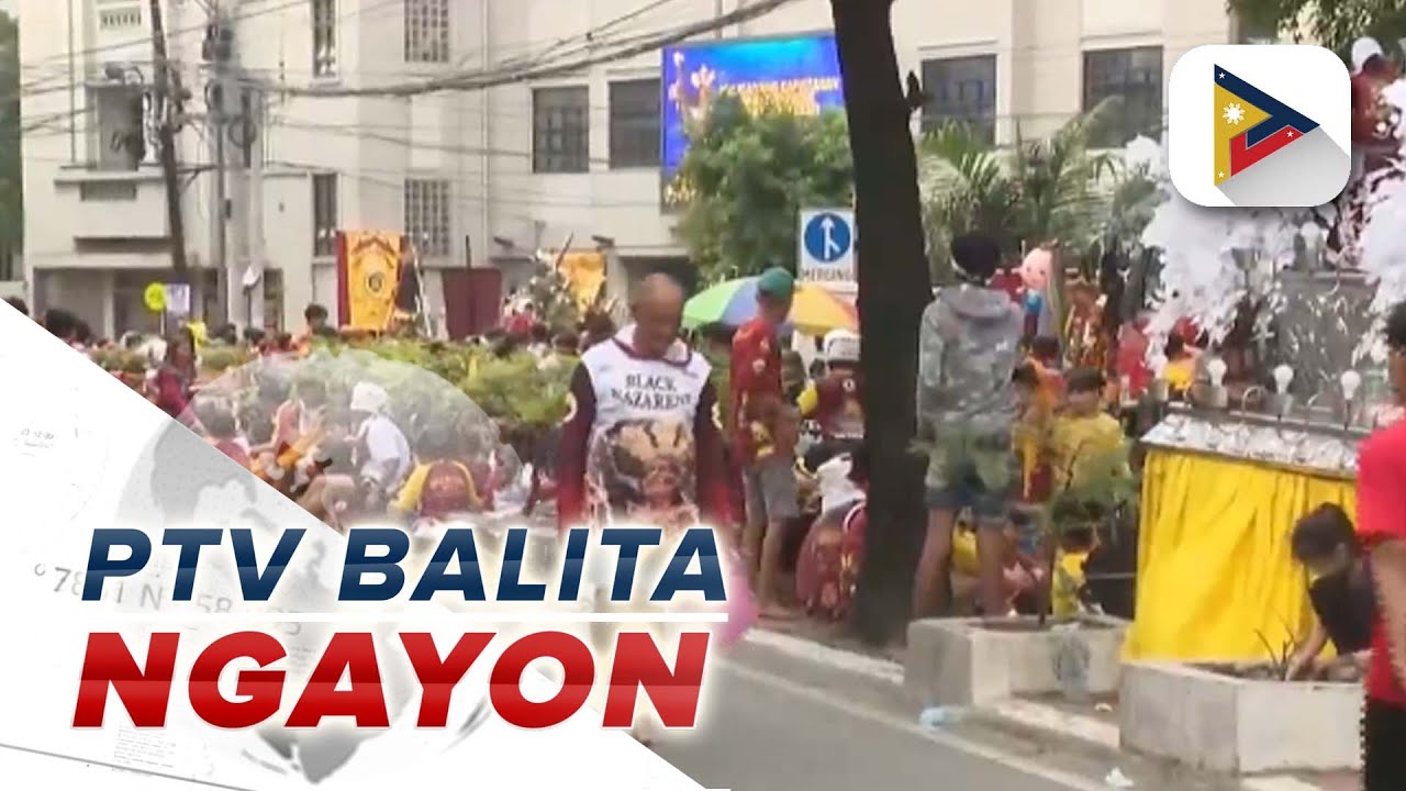 Ilang deboto, nagpalipas sa bangketa sa bahagi ng Nepomuceno St. para sa #Traslacion2025