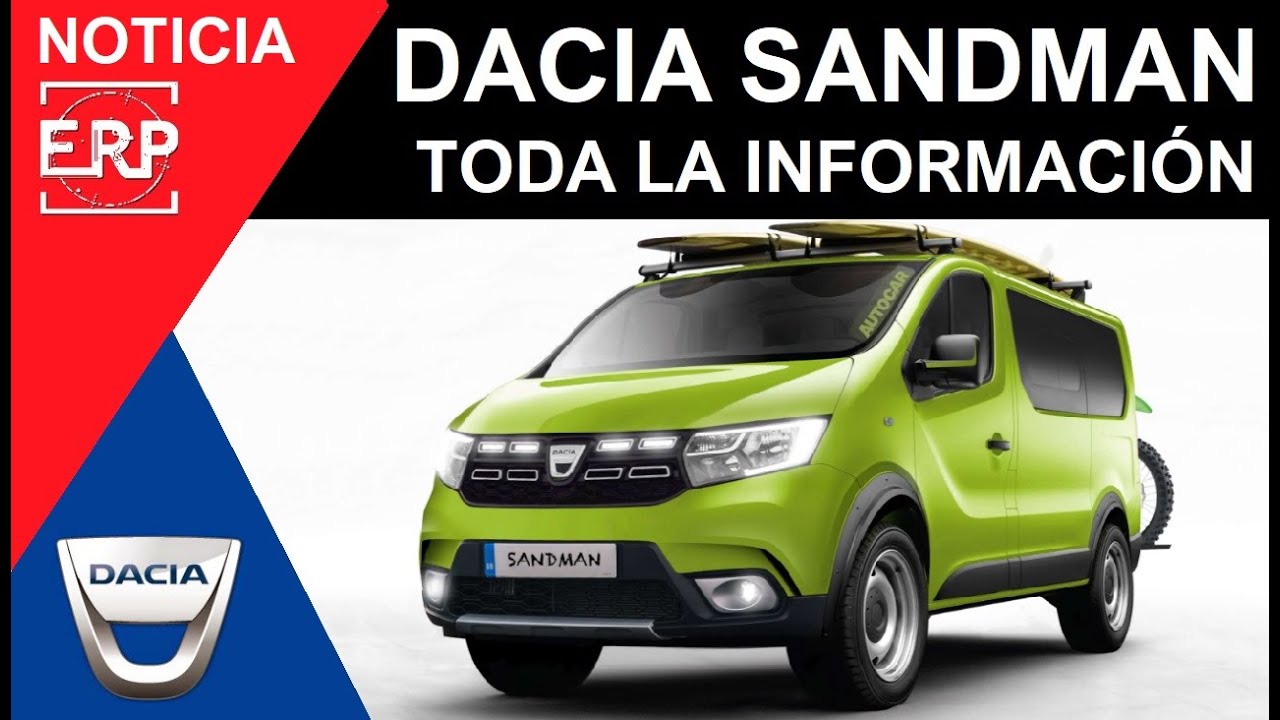 DACIA SANDMAN | La furgoneta camperizada low cost | Toda la información.