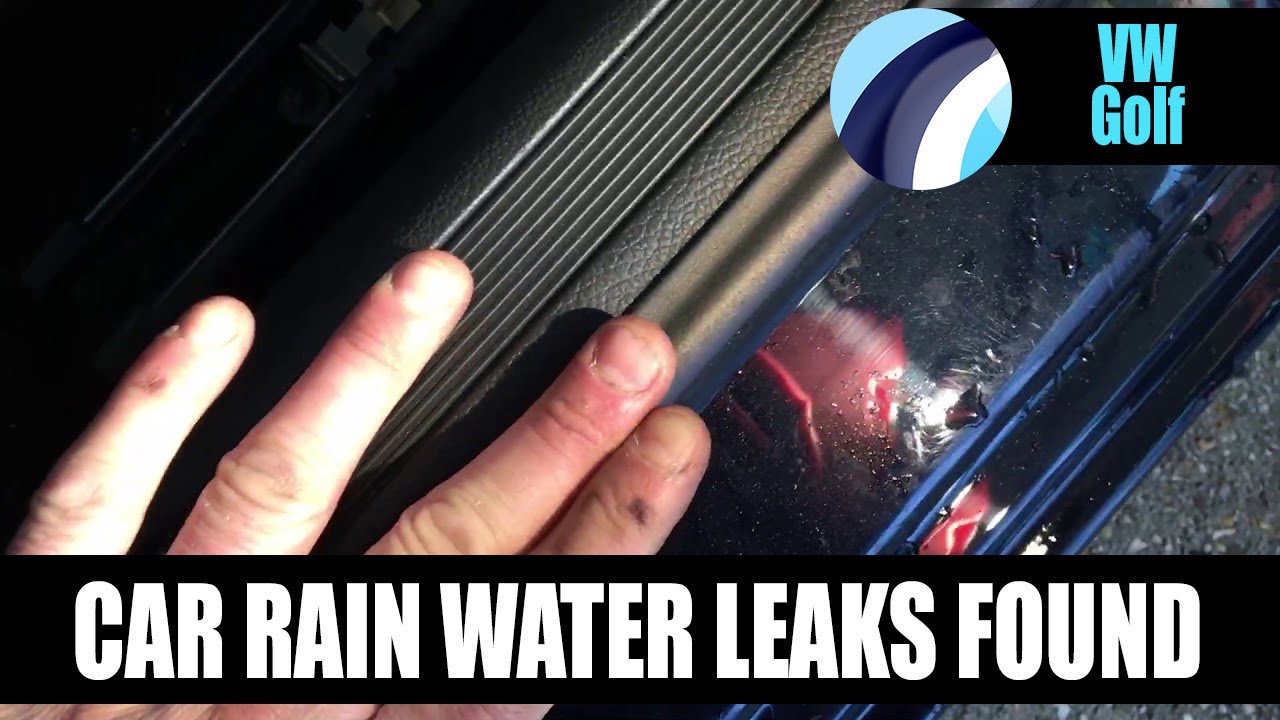Volkswagen Golf GT cabriolet 2012 | water leak detection | #VolkswagenLeaks