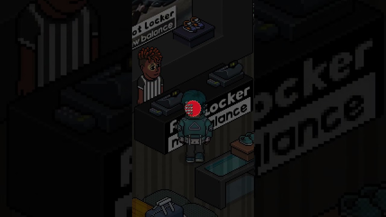 FOOT LOCKER x HABBO #footlocker #habbohotel