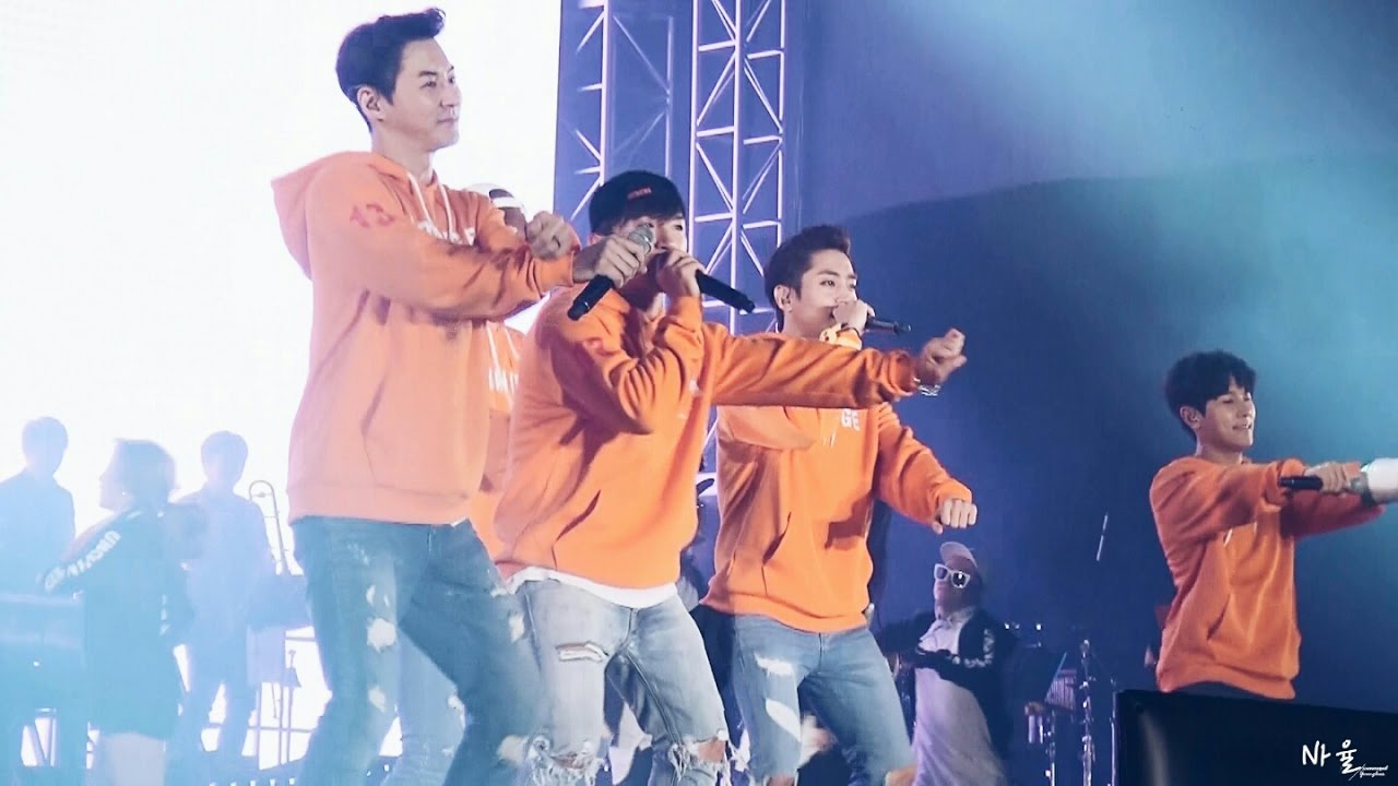 161218 신화 18주년 언체인징 콘서트 앵콜 ; 으쌰으쌰 (2016 SHINHWA LIVE UNCHANGING)
