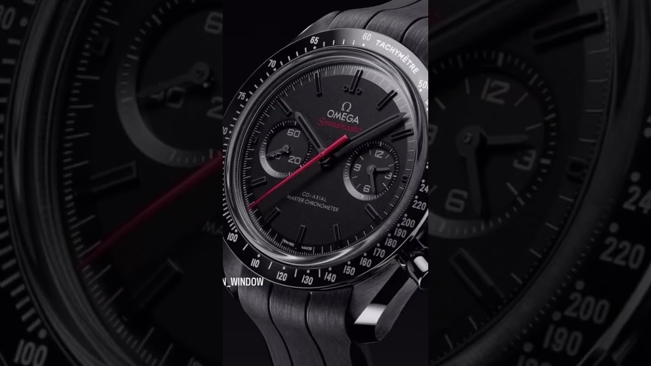 Version 3 of the 4 New Omega Speedmaster’s - the one with the Red Hand