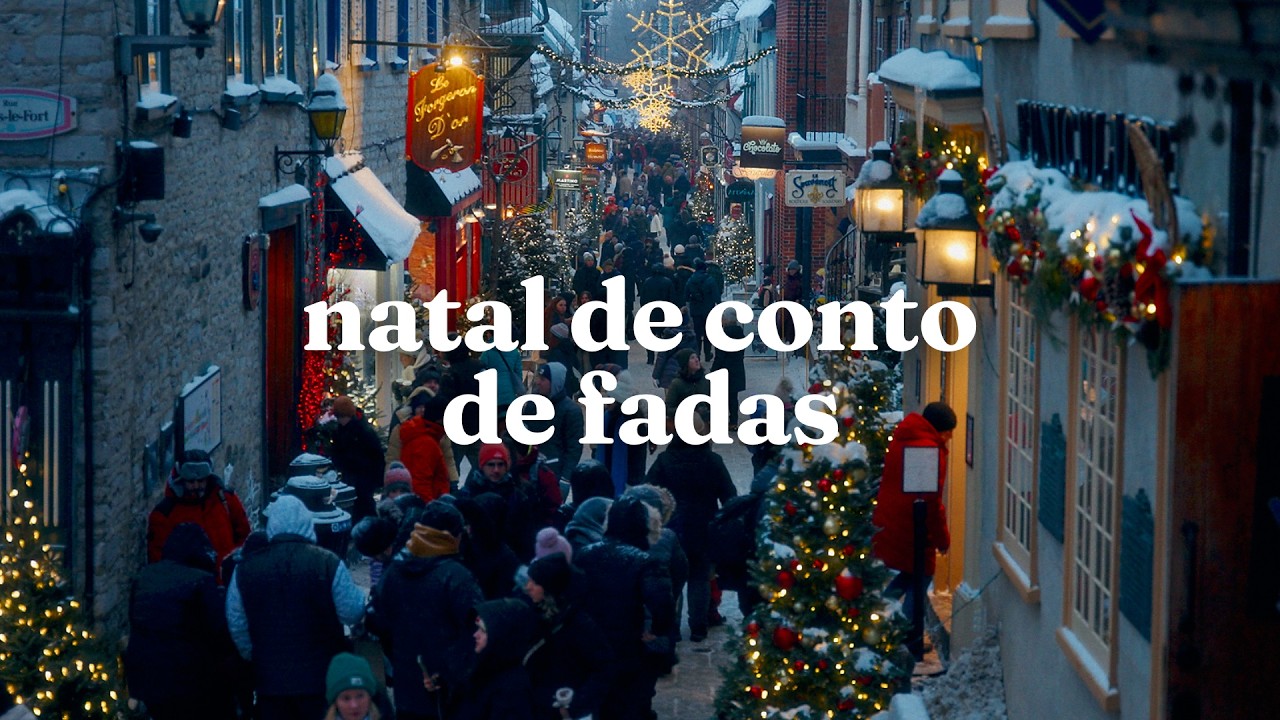 O Natal mais bonito da América do Norte? Fomos a Québec City para descobrir.