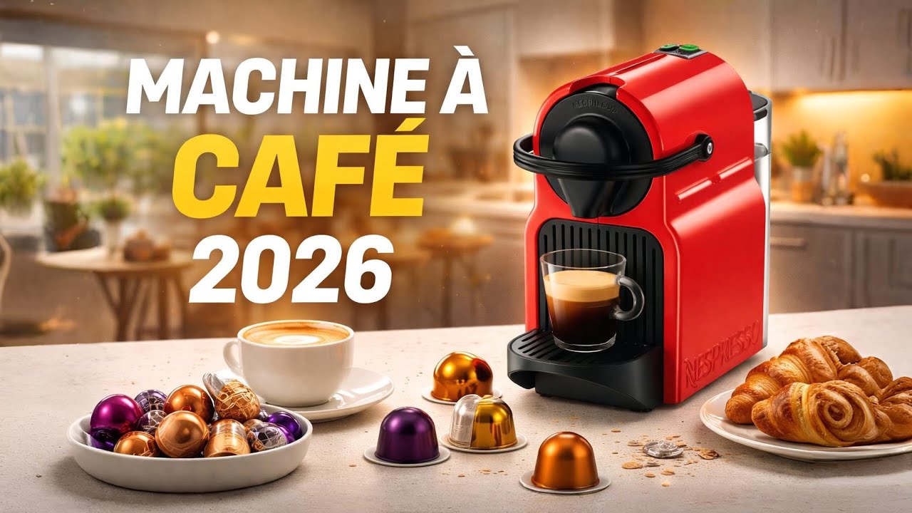 Top 3 Machines à Café 2026 ☕ | Automatique, Capsule, Moka – Laquelle Choisir ?