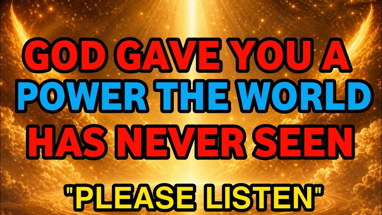 🔥 CHOSEN ONE: God Is Rewarding You With A POWER The World Has NEVER Seen Before 👑
