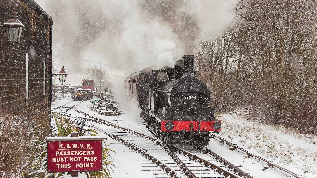 Steam & Snow @ Keighley and Worth Valley Railway Steam Gala 2023