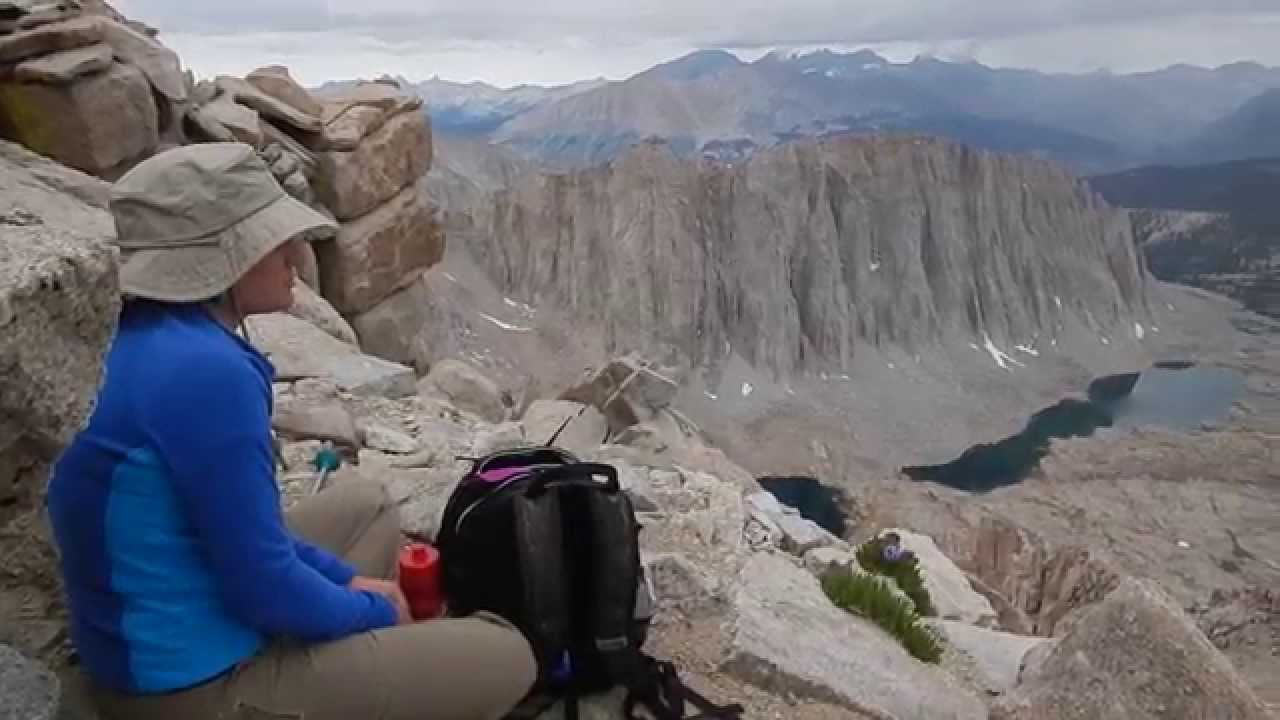 Mount Whitney Hike -more views from Trail Crest / Sequoia wilderness / John Muir Trail