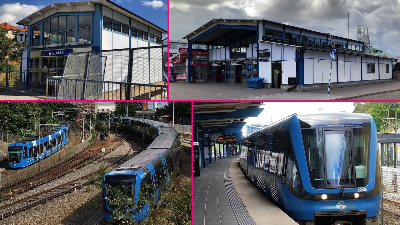 Globen tunnelbanestation och spårvagnshållplats