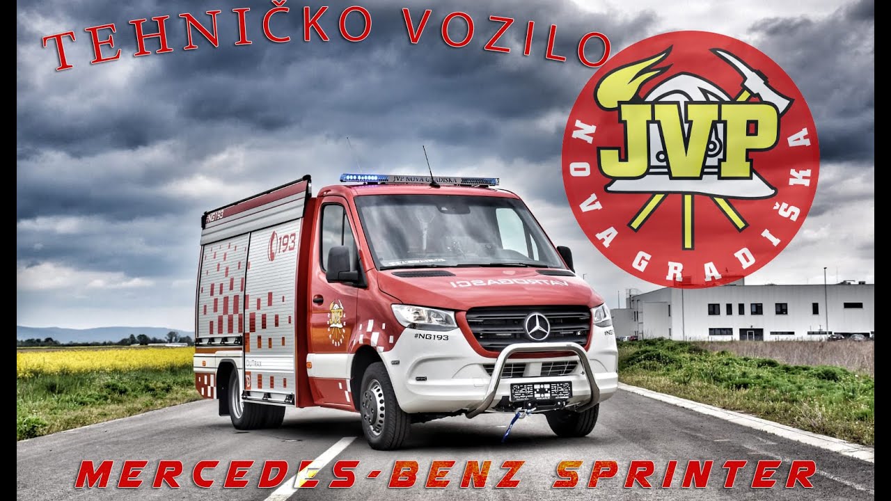 Malo tehničko vozilo - Mercedes sprinter CDI 519 5t - JVP Nova Gradiška