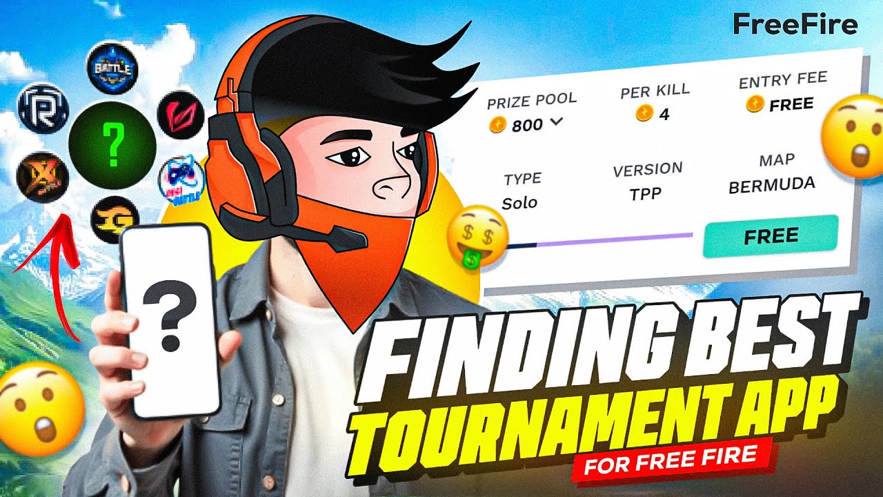 Finding Best Tournament App For Free Fire 🔥| Solo Tournament Gameplay ☠️| Shreyash!op
