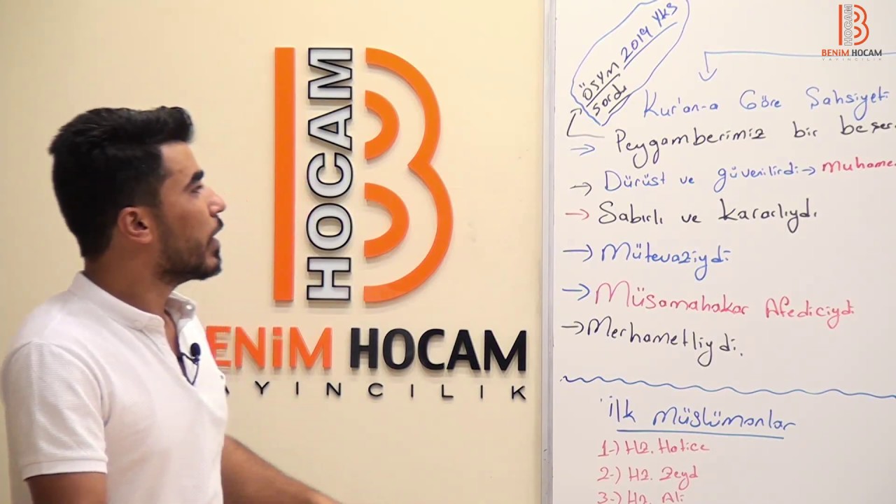 11)Çetin ZENCİR - Hz. Muhammed'in Hayatı - I (YKS-Dikab) 2020