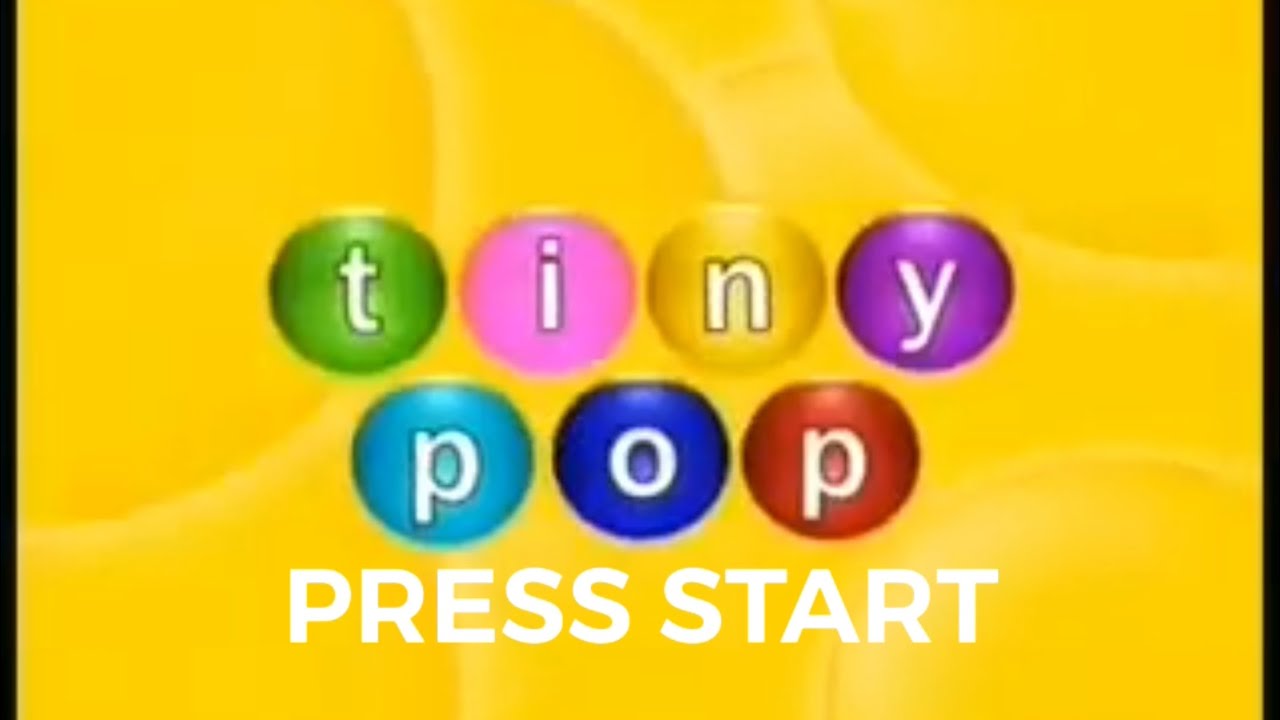 Tiny Pop The Video Game UK 2008 Opening Logos