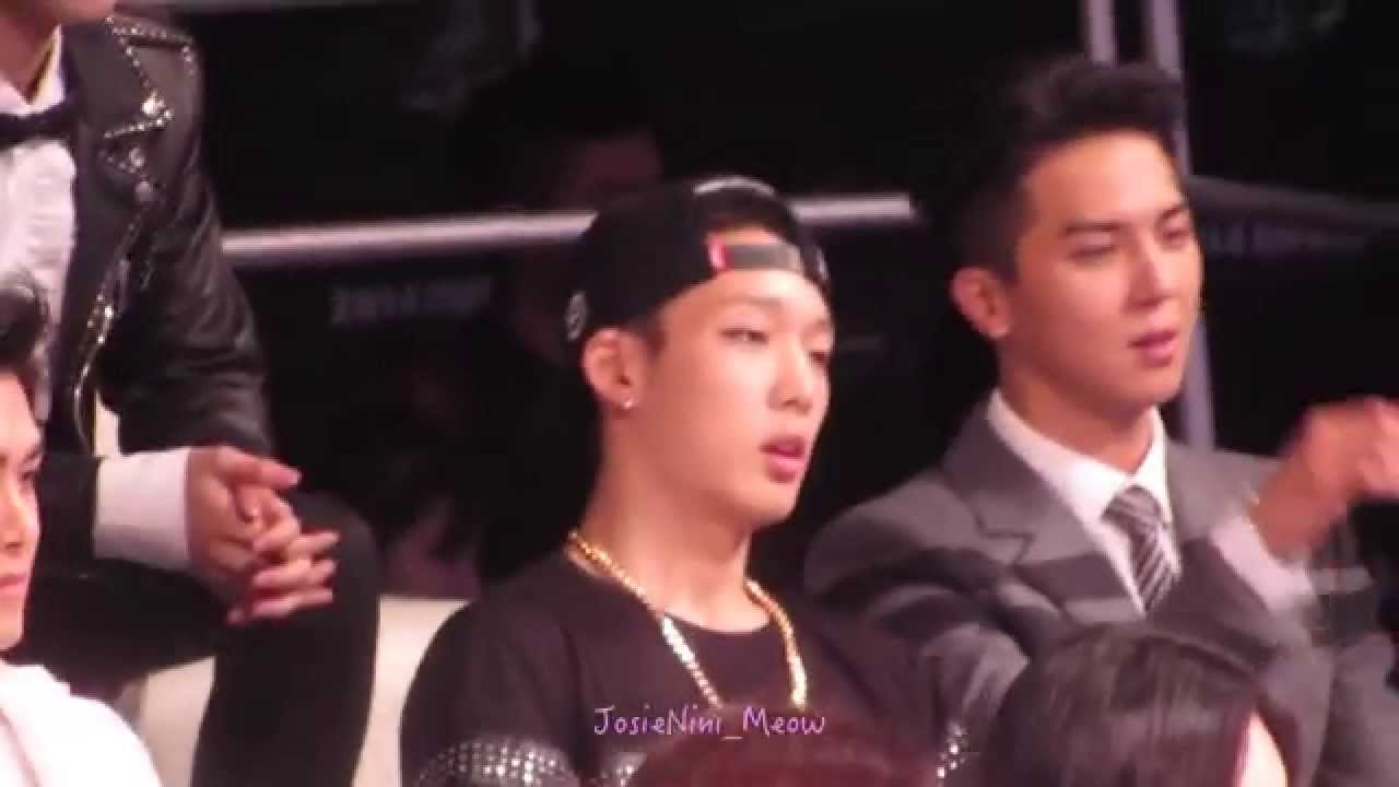 2014 MAMA Hong Kong: WINNER+BOBBY+B.I. offstage clip