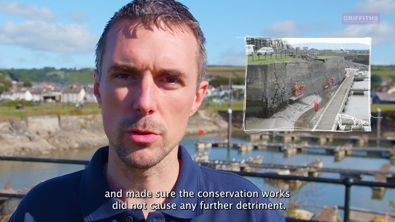 Harbour Wall Restoration at Burry Port