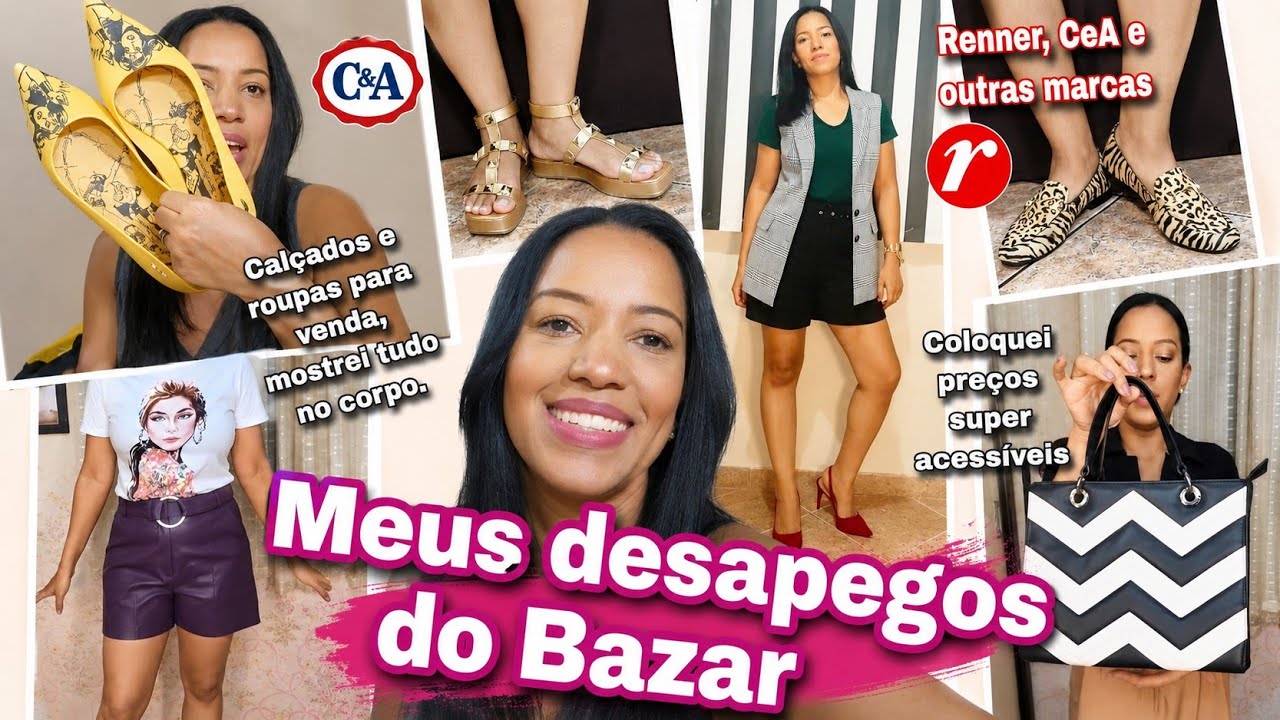 Desapegos pro meu bazar 