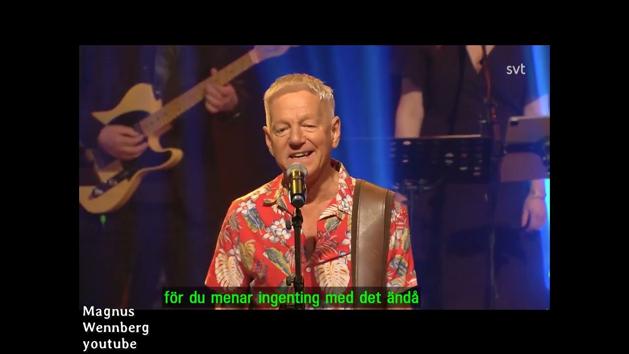 GRÅT INGA TÅRAR, HASSE CARLSSON, DENNIS JANEBRINK, FRÅN HYLLNINGSPROGRAM FÖR THORLEIF, SVT, 2022