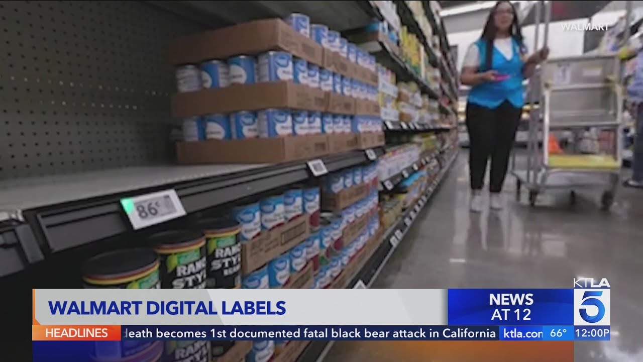 Walmart to replace paper price tags with digital screens