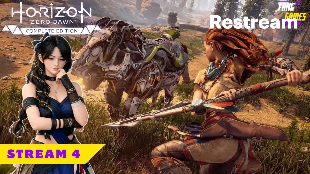 LET'S PLAY HORIZON ZERO DAWN COMPLETE EDITION STREAM 4 EN ESPAÑOL