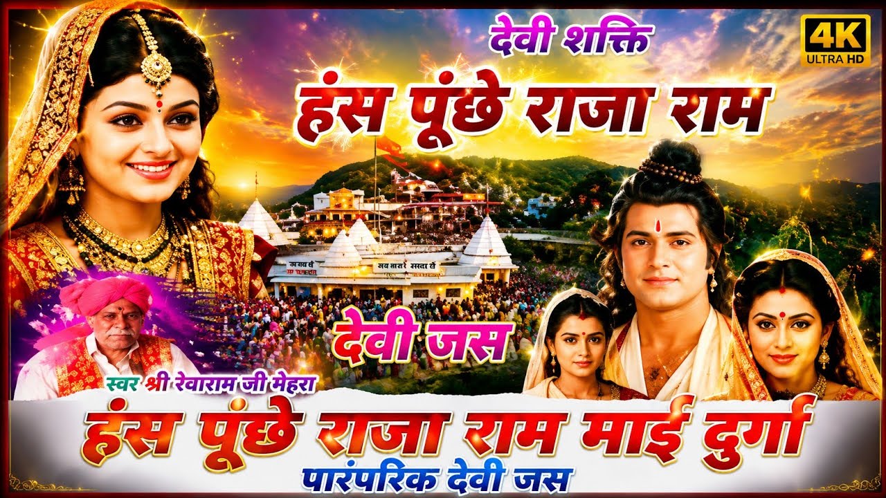 हंस पूंछे राजा राम माई दुर्गा, #देवीजस (देवी शक्ति) स्वर श्री #रेवाराम जी #मैहरा #रायसेन #8319629057