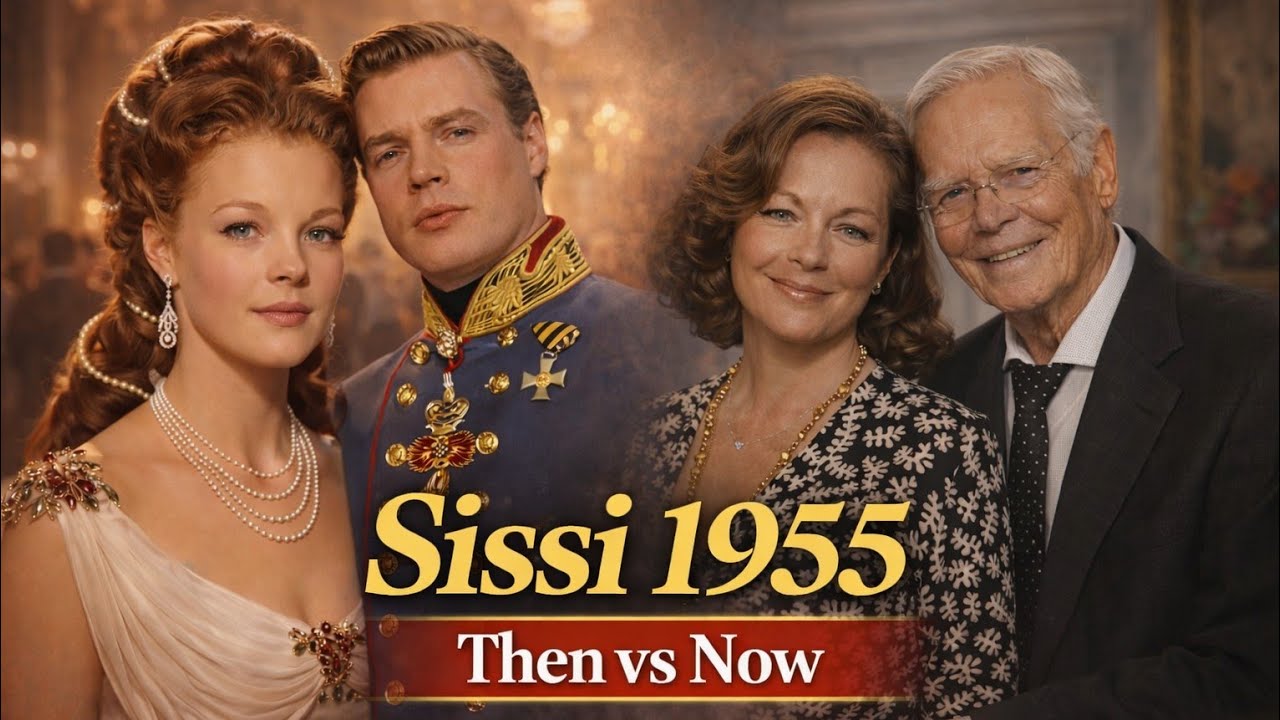 Sissi (1955) - unvergessene  Schauspieler Then vs Now